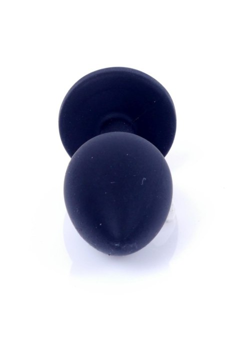 Plug-Jewellery Black Silicon PLUG Small- Pink Diamond Boys of Toys Sp. z o.o.