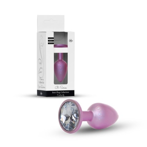 Plug-Jewellery Pearl Pink PLUG- Clear L Boys of Toys Sp. z o.o.