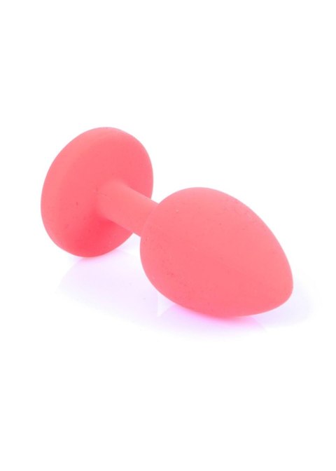 Plug-Jewellery Red Silicon PLUG Small- Blue Diamond Boys of Toys Sp. z o.o.