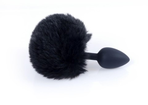 Plug-Jewellery Silicon PLUG - Bunny Tail - Black Boys of Toys Sp. z o.o.
