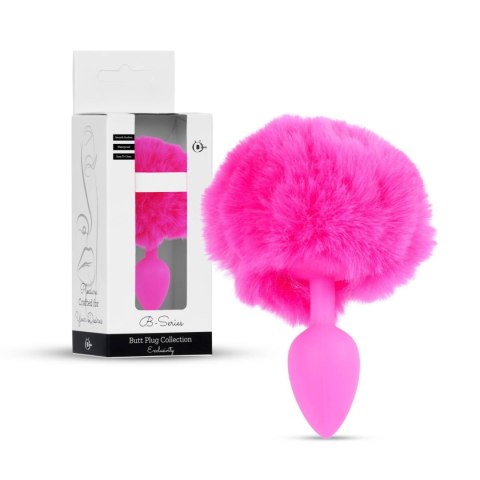 Plug-Jewellery Silicon PLUG - Bunny Tail - Pink Boys of Toys Sp. z o.o.