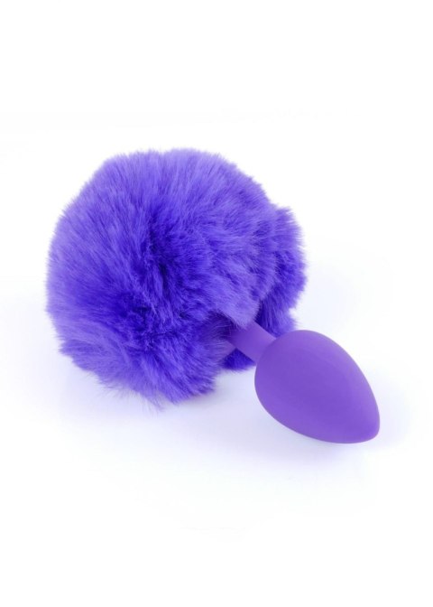 Plug-Jewellery Silicon PLUG - Bunny Tail - Purple Boys of Toys Sp. z o.o.