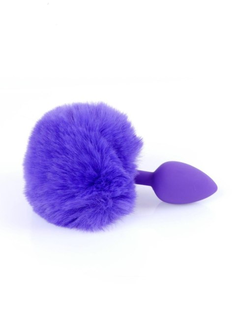 Plug-Jewellery Silicon PLUG - Bunny Tail - Purple Boys of Toys Sp. z o.o.