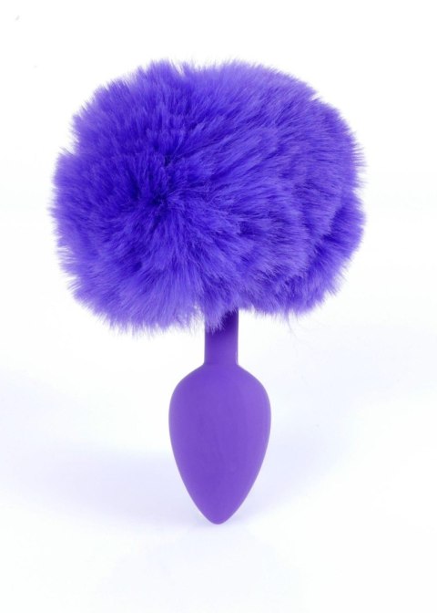 Plug-Jewellery Silicon PLUG - Bunny Tail - Purple Boys of Toys Sp. z o.o.