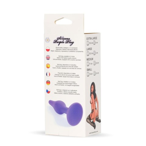 Plug-Silicone Plug Purple - Extra Large Boys of Toys Sp. z o.o.