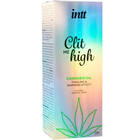 CLIT ME HIGH CANNABIS OIL, AROUSAL SPRAY FOR THE CLITORIS - 15 ml INTT EURO COSMETICS UNIPESSOAL LDA