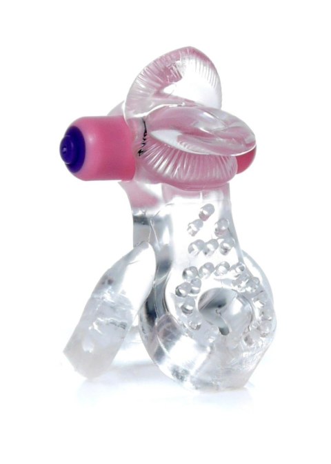 Pierścień-Tongue Vibro CockRing Clear Boys of Toys Sp. z o.o.
