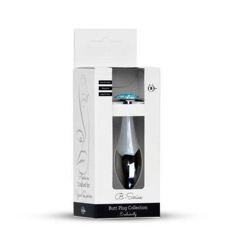 Plug-Jewellery Silver PLUG- Light Blue L Boys of Toys Sp. z o.o.
