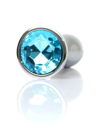 Plug-Jewellery Silver PLUG- Light Blue L Boys of Toys Sp. z o.o.