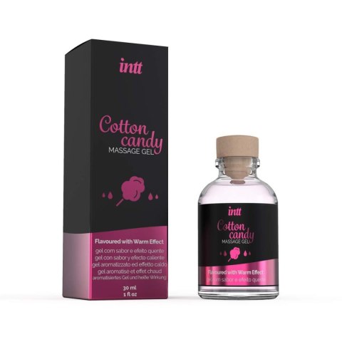 Żel-MASSAGE GEL COTTON CANDY 30 ml INTT EURO COSMETICS UNIPESSOAL LDA