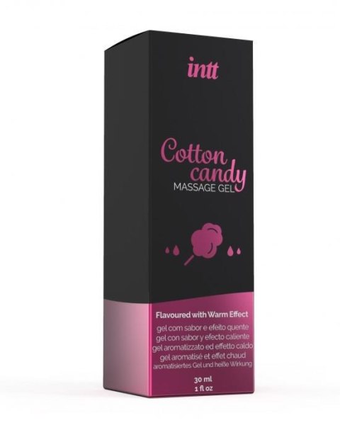 Żel-MASSAGE GEL COTTON CANDY 30 ml INTT EURO COSMETICS UNIPESSOAL LDA