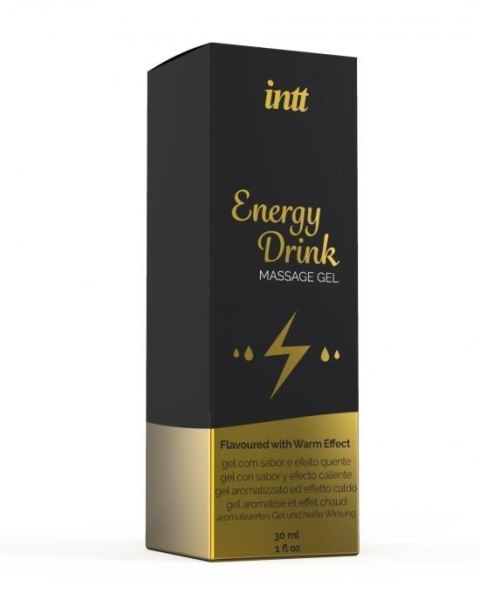 Żel-MASSAGE GEL ENERGY DRINK 30 ml INTT EURO COSMETICS UNIPESSOAL LDA