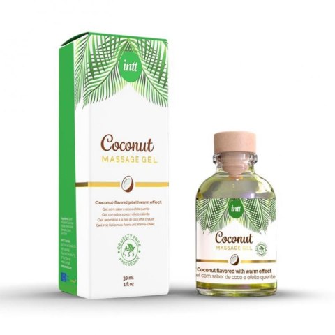 Żel-Massage Gel Coconut Vegan 30ml INTT EURO COSMETICS UNIPESSOAL LDA