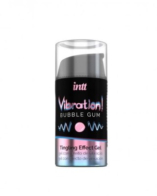Żel-VIBRATION BUBBLE GUM 15 ml INTT EURO COSMETICS UNIPESSOAL LDA