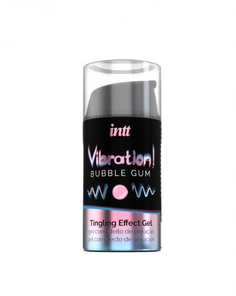 Żel-VIBRATION BUBBLE GUM 15 ml INTT EURO COSMETICS UNIPESSOAL LDA