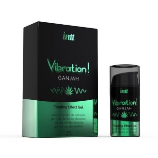 Żel-VIBRATION GANJAH 15 ml INTT EURO COSMETICS UNIPESSOAL LDA