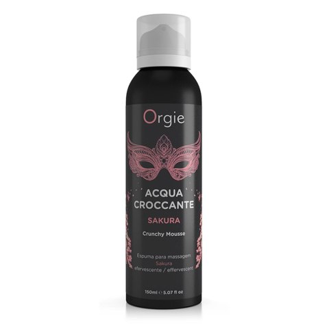 Acqua Croccante Crunchy Mousse Sakura Fruit 150 ml Orgie - BEAUTYENIGMA LDA