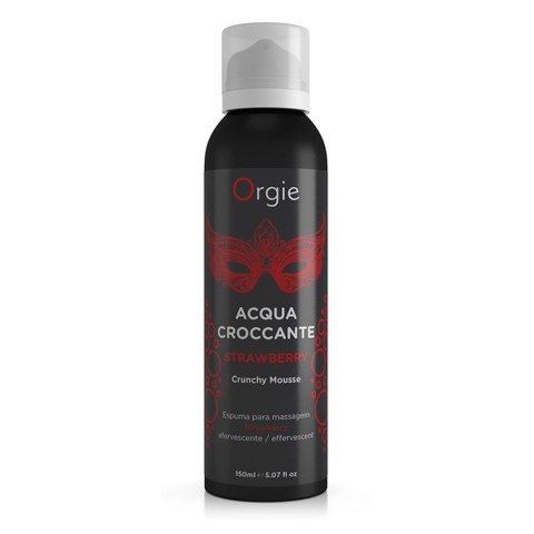 Acqua Croccante Crunchy Mousse Strawberry 150 ml Orgie - BEAUTYENIGMA LDA