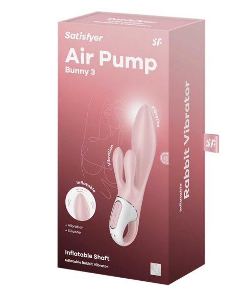 Air Pump Bunny 3 rose Satisfyer - Triple A Marketing GmbH