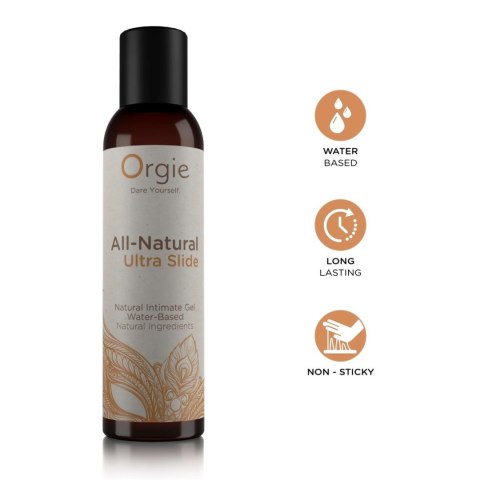 All - Natural Ultra Slide 150 ml Orgie - BEAUTYENIGMA LDA