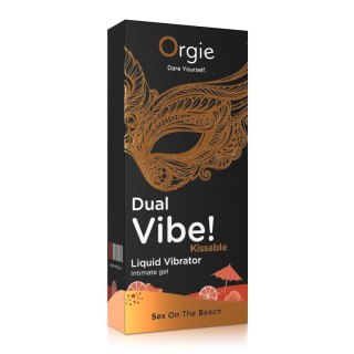 DUAL VIBE! SEX ON THE BEACH KISSABLE LIQUID VIBRATOR - 15 ML Orgie - BEAUTYENIGMA LDA