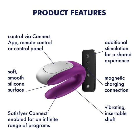 Double Fun (Violet) Satisfyer - Triple A Marketing GmbH