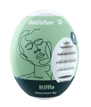 Masturbator Egg Single (Riffle) Satisfyer - Triple A Marketing GmbH