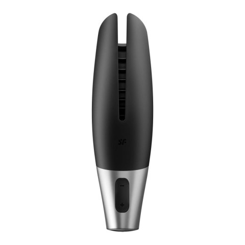 Power Masturbator black silver Satisfyer - Triple A Marketing GmbH