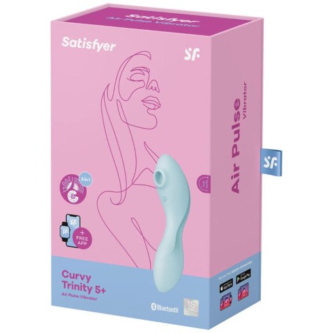 Stymulator-Curvy Trinity 5 Connect App (Blue) Satisfyer - Triple A Marketing GmbH