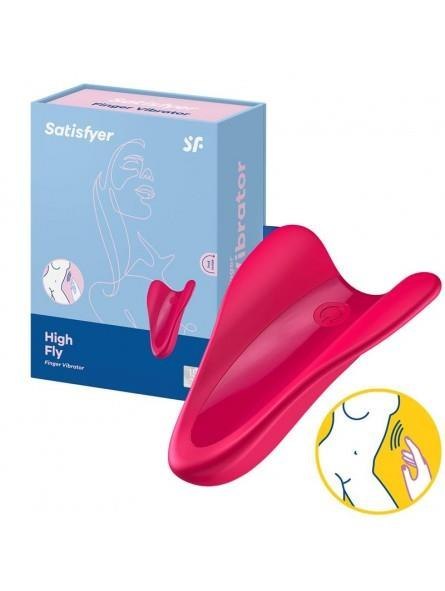 Stymulator - High Fly Finger Vibrator ( Red ) Satisfyer - Triple A Marketing GmbH