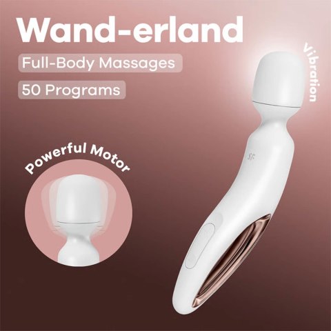 Wand-erland (White/Rosegold) Satisfyer - Triple A Marketing GmbH