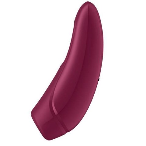 Wibrator - Curvy 1+ Air Pulse Stimulator + Vibration Rose Red Satisfyer - Triple A Marketing GmbH