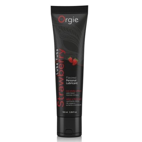 Żel-Flavored Intimate Gel Strawberry Orgie - BEAUTYENIGMA LDA