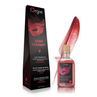 Żel-LIPS MASSAGE KIT STRAWBERRY - 100 ML Orgie - BEAUTYENIGMA LDA