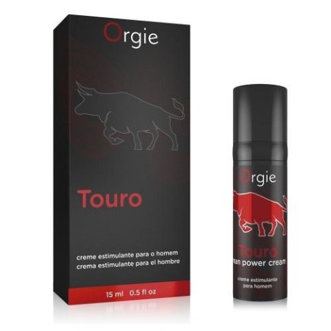 Żel-TOURO - ERECTION CREAM - WITH TAURINA - 15 ML Orgie - BEAUTYENIGMA LDA