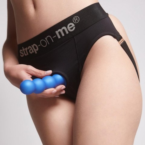 DILDO PLUG BALLS METALLIC BLUE - XL DORCELl - Lovely Planet