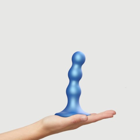 DILDO PLUG BALLS METALLIC BLUE - S DORCELl - Lovely Planet