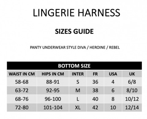 HARNESS LINGERIE HEROINE - L DORCELl - Lovely Planet