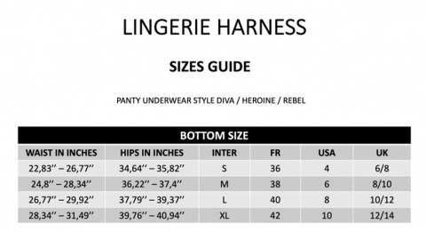 HARNESS LINGERIE HEROINE - L DORCELl - Lovely Planet