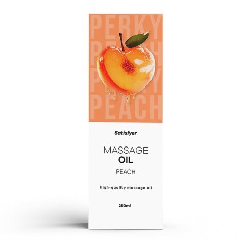 High-Quality Massage Oil (250 ml) (Peach) Satisfyer - Triple A Marketing GmbH