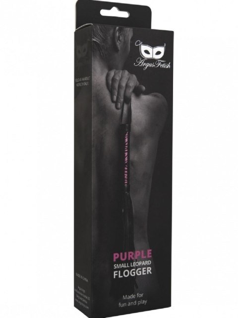Purple Small Leopard Flogger Argus - Boys of Toys Sp. z. o.o. (dystrybutor)