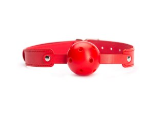 Red Breathable Ball Gag Argus - Boys of Toys Sp. z. o.o. (dystrybutor)