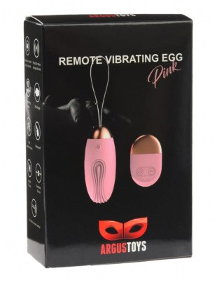 Remote vibrating egg pink Argus - Boys of Toys Sp. z. o.o. (dystrybutor)