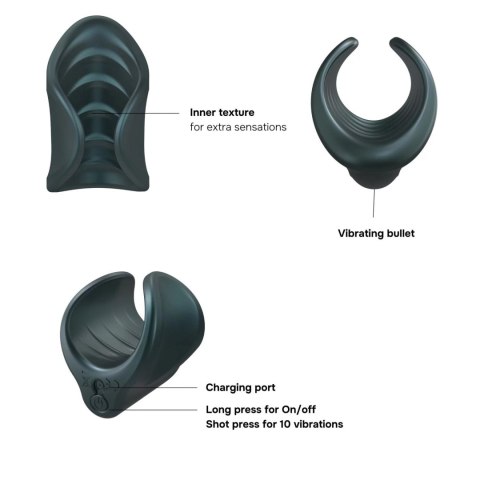 STARTER RECHARGEABLE MASTURBATOR DORCELl - Lovely Planet