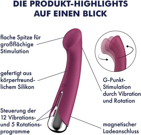 Satisfyer Spinning G-Spot 1 Red Satisfyer - Triple A Marketing GmbH