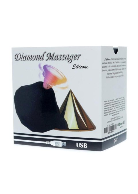 Stymulator-Diamond Air Massager USB 7 Function Gold Boys of Toys Sp. z o.o.