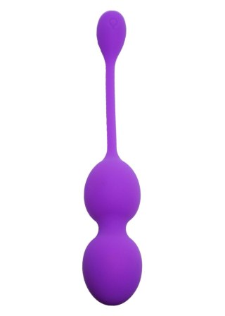 Vibrating Kegel Balls 32mm 80g Purple 10 function USB - B - Series Boys of Toys Sp. z o.o.