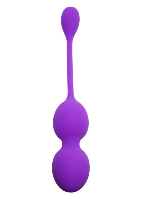 Vibrating Kegel Balls 32mm 80g Purple 10 function USB - B - Series Boys of Toys Sp. z o.o.