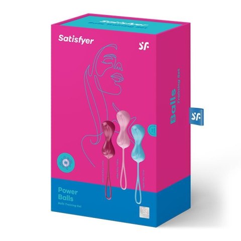 Zestaw-Satisfyer Balls C02 double (set of 3) medium Satisfyer - Triple A Marketing GmbH