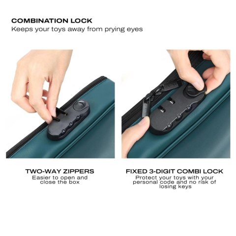 DISCREET BOX LUXURY GREEN DORCELl - Lovely Planet